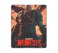 ASLKXOPEMG Mouse Mat Washable Mouse Pads with Non-Slip Rubber Base resident evil nemesis Mousepad Waterproof Keyboard Pads Portable Gaming Mouses Pad for Laptop Office Home Travel 25x30 CM