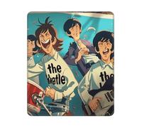 ASLKXOPEMG Mouse Mat Washable Mouse Pads with Non-Slip Rubber Base The Beatles Mousepad Waterproof Keyboard Pads Portable Gaming Mouses Pad for Laptop Office Home Travel 25x30 CM