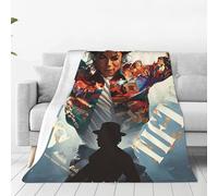 ASLKXOPEMG Ultra Soft Throw Blanket for Adults Warm Cozy Fleece Michael Jackson Blanket for Sofa Bed Travel Machine Washable Lightweight Blankets 40"x30"