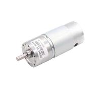 Aslong JGB37-550 High Torque Micro DC Gear Motor 12 V DC Motor 37 mm Metal Reducer Micro Engine Speed-Down Box Smart Curtain Motor (95RPM_2SETSBRACKET)