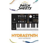 ASM Hydrasynth Blank Patch Sheets Notebook: Become a more organized songwriter with this Blank Patch Sheet notebook so you can spend more time creating and less time forgetting.