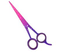 ASM® Professional Hairdressing Barber Hair Scissor - Heavy Duty Stainless Steel Sharp Hairdressing Scissors for Cutting Hair's - Barber Hair Scissors Gifts for Women & Men (Pink Purple)