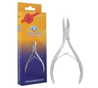 ASM® Toenail Clippers Ingrown Nail Cutter - Heavy Duty Podiatry Chiropody Cutter for Toenails Fingernails Clipper 5” Toe Nail Clippers for Thick Nails Set for Men & Women Nail Care