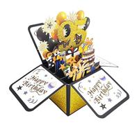 Asmallgf Cool 95th Birthday Pop Up Card for Grandpa Grandma, Vintage 95 Year Old Birthday Gifts for Women Men, Best 95 Bday Decorations for Him Her
