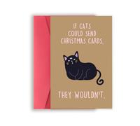 Asmallgf Happy Christmas greeting card from cat