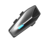 ASMAX S1 Helmet Bluetooth Headset with Smart Voice Control, 8 Riders Mesh Motorcycle Intercom, Bluetooth 5.4 with Audio Multitasking/Music Sharing/FM Radio Fit for Snowmobile/ATV, 1 Pack