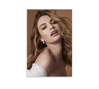 ASmeir Lily James Poster Star Art Canvas Painting Decor Wall Print Photo Gifts Home Modern Decoratives 12x18inch(30x45cm)