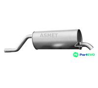 ASMET REAR MUFFLER 16099 FOR FIAT
