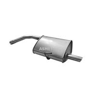 Asmet rear silencer exhaust for Alfa Romeo 156 2.5 V6 1.9 2.4 JTD