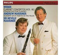 Asmf:Marriner - Weber: Clarinet Concertos Nos. 1 & 2