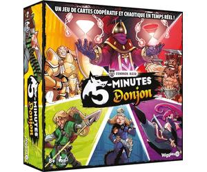 Asmodee | 5 Minute Dungeon | EN | Wiggles 3D | 8+ | 2-5 Players | 15 Minutes | Family Game | Atmosphere Game
