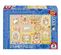 Asmodee Aristocratic Cats Puzzle - 1000 Pieces - Brand New And Sealed