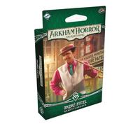 Asmodee, Arkham Horror: The Card Game - André Patel, Investigator Deck Expansion, German Version, Cooperative Expert Game for 1-4 Players from 14 Years, Card Game with 45-180 Minutes Playing Time