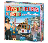Asmodee Aventureros Al Tren San Francisco Board Game Spanish Version