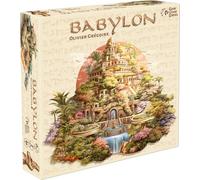 Asmodee - Babylon - Geek Attitude Games - History and Architecture Strategy Game - 3D Construction - Family/Initiate - 8+ - 2 to 4 Players - 45 Min - Multilingual Version
