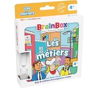 Asmodee Bezzerwizzer BrainBox Les Trades - Memory Card Game and Observation - Family Game - Ages 4 and Up - 1 Player and Above