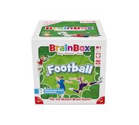 Asmodee BrainBox Football | Fun & Educational Card Game | Ages 8+ | 1+ Players | 10 Minutes Play Time