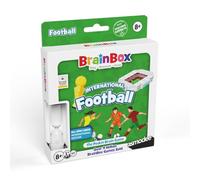 Asmodee | BrainBox Pocket - Football International Teams | Fun & Educational Travel Card Game | Ages 8+ | 1+ Players | 10+ Minutes Playing Time