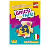 Asmodee Brick Like This! The Official LEGO Board Game - Fast and Fun Construction Game for the Whole Family: Children and Adults. 15 min, 2-8 players, 7+ years old, Italian Version