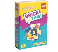 Asmodee Brick Like This! The Official LEGO Party Game - A fast, fun, building game for families, kids, teens, adults - Play in 15mins, with 2-8 Players, Ages 7+, English Version