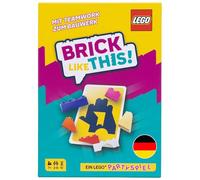 Asmodee Brick Like This! The Official Lego Party Game - Fast, Fun Building Game for Families, Children, Teenagers and Adults - 15 Minutes, for 2-8 Players from 7 Years, German Version