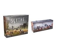 Asmodee Bundle of Stonemaier Games | Scythe + Scythe Expansion: Invaders from Afar | Board Game | Ages 14+ | 1-7 Players | 90-115 Minutes Playing Time