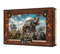 Asmodee Canción De Hielo Y Fuego Elefantes De Guerra De La Compañia Dorada Board Game Spanish Version Golden