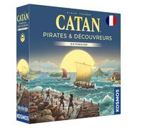 Asmodee - Catan: Pirates & Discoverers - Kosmos - Board games - Refresh 2025 strategic expansion - For ages 12 - 2 to 4 Players - French Version