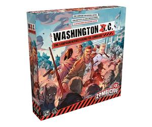 Asmodee | CMON | Zombicide 2nd Edition - Washington Z.C. | Expansion | Expert Game | Dungeon Crawler | 1-6 Players | From 14 Years + 60 Minutes + German