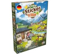 Asmodee, Cozy Stickerville, Nominated for Game of the Year 2026, German | Cooperative family game, cosy game with charming city theme for 1-6 players, 30-60 minutes, board game from 8 years