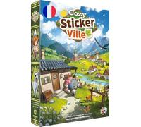 Asmodee - Cozy Stickerville - Unexpected Games - Legacy Cooperative Narrative Game - Ages 8+ - Customizable - French Version