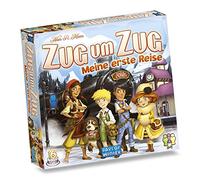 Asmodee Days of Wonder, Ticket to Ride - My First Journey, Children's Game, Board Game, 2-4 Players, From 6+ Years, 20+ Minutes, German