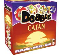 Asmodee | Dobble Catan | Family Card Game | Ages 8+ | 2-6 Players | 15 Minutes Playing Time