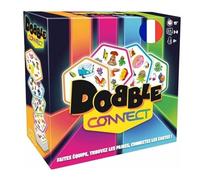 Asmodee - DOBBLE Connect - Board Game with Cards - Speed Game - Family Game - For Children from 8 Years Old - Align 4 Symbols to Win - 2 to 8 Players - 15 Min - French Version