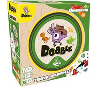 Asmodee Dobble Dinosaurs, Eco-Sleeve, Fun Table Game for the Whole Family, 2-8 Players, 6 Years Old and Italian Edition