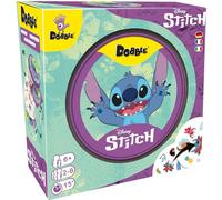 Asmodee, Dobble Disney Stitch, German Version, Family Game for 2-8 Players from 6 Years, Fast Reaction Game with 15 Minutes Playing Time per Game, Multilingual