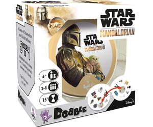 Asmodee | Dobble Star Wars Mandalorian | Card Game | Ages 6+ | 2-8 Players | 15 Minutes Playing Time