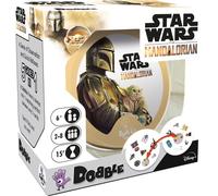 Asmodee | Dobble Star Wars Mandalorian | Fun Family Card Game | Fast-Paced Observation Game | 15 Min Playtime | 2-8 Players | Ages 6 and up | Tin Box & 55 Cards