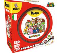Asmodee Dobble Super Mario (Eco-Sleeve) - Board Game - 72+ - Strategy - Video Game Theme - Portable - 2-8 Players