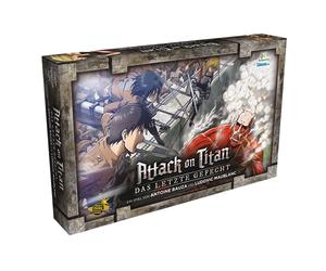 Asmodee Don't Panic Games Attack on Titan: The Last Combat | Connoisseur Game | Board Game | 2-5 Players | From 10+ Years | 30+ Minutes | German