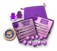 Asmodee Dungeon Drop Expansion: Wizards & Spells - Brand New And Sealed