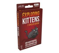 Asmodee Exploding Kittens 2-Player Edition | Basic Game | Party Game | Card Game | 2 Players | From 7+ Years | 10+ Minutes | German