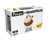 Asmodee Exploding Kittens, Poetry for Neanderthals, Party Game, Card Game, 2+ Players, from 7+ Years, 15 Minutes, German