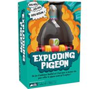 Asmodee - Exploding Pigeon - Family Game - Exploding Kittens - Ages 7+ - 3 Players and above - 10 Min - with Sound Pigeon - Pigeon Family Party - French Version