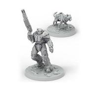 Asmodee Fallout: Wasteland Warfare- X-01 Survivor & Dogmeat - Brand New And Sealed