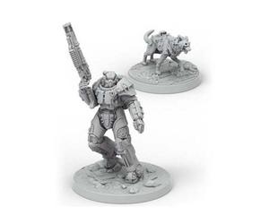 Asmodee Fallout: Wasteland Warfare- X-01 Survivor & Dogmeat - Brand New And Sealed