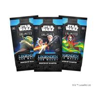 Asmodee - FFG - Star Wars: Unlimited Trading Card Game - Legends of the Force - Booster with 16 Cards - TCG for Children and Adults, Age 12+, 2+ Players, 20 Minutes, German