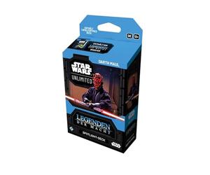Asmodee - FFG - Star Wars: Unlimited Trading Card Game - Legends of the Force - Spotlight Deck Darth Maul - Exclusive Cards - TCG for Children and Adults, Age 12+, 2+ Players, 20 Minutes, German