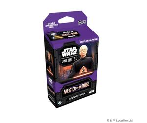 Asmodee - FFG - Star Wars: Unlimited Trading Card Game - Master of Intrigue - Spotlight Deck Palpatine - Exclusive Cards - TCG for Children and Adults, Age 12+, 2+ Players, 20 Minutes, German
