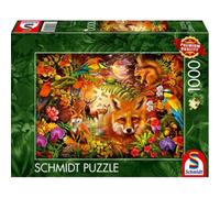 Asmodee Flowers, Fur And Feathers Puzzle - 1000 Pieces - Brand New And Sealed